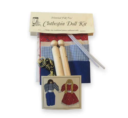 Clothespin Doll Kit – Fairbanks House Historical Site